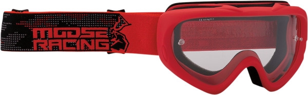 Qualifier Agroid Youth Goggles - Red