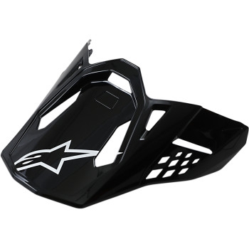 Visor for S-M10/S-M8 Helmets - Gloss Black