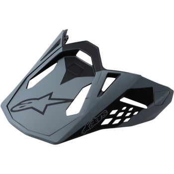 Visor for S-M10 Supertech Helmets - Meta/Matte Black