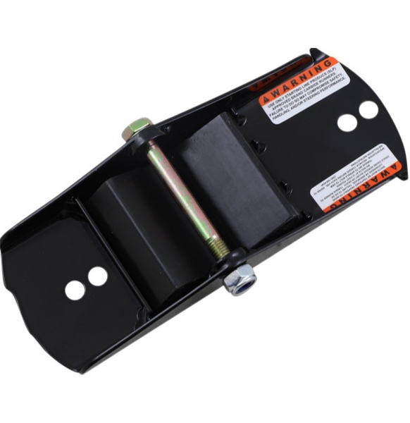 Ski Mounting Saddle Bracket for Standard Use - Black