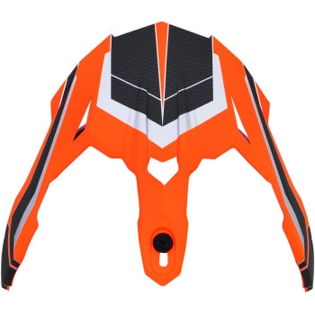 Peak for FX-39DS-2 Helmets - Matte Neon Orange