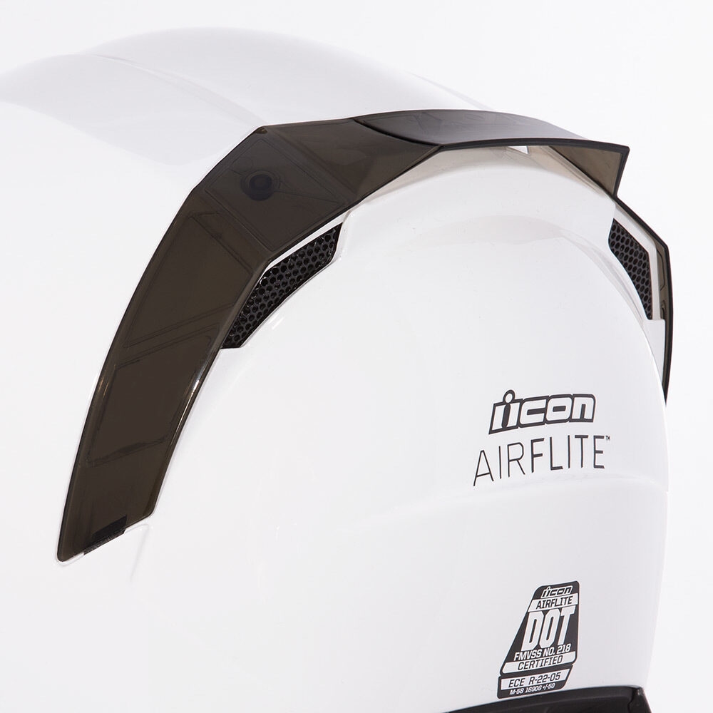 Rear Spoilers for Airflite Helmets - Smoke