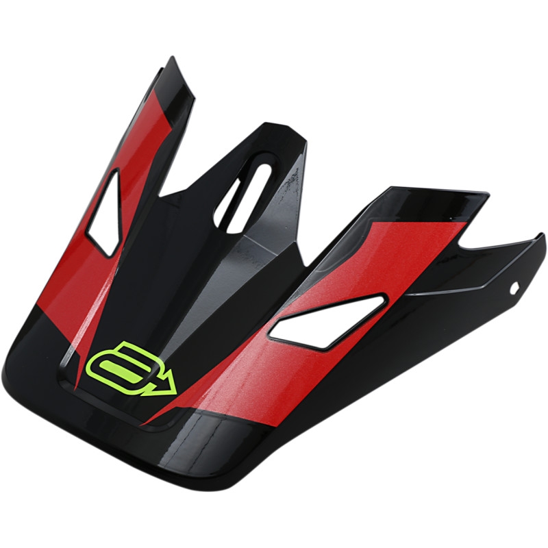 Visor for Summit Rise Helmets - Black/Red/Hi-Viz