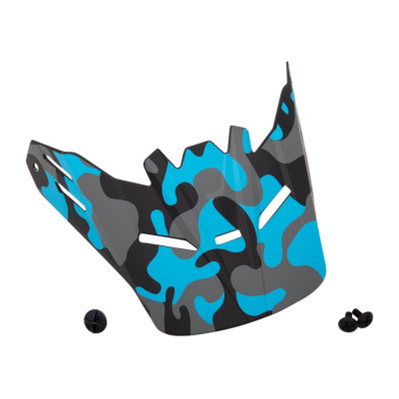 Visor Kit for Rise Camo Youth Helmets - Blue
