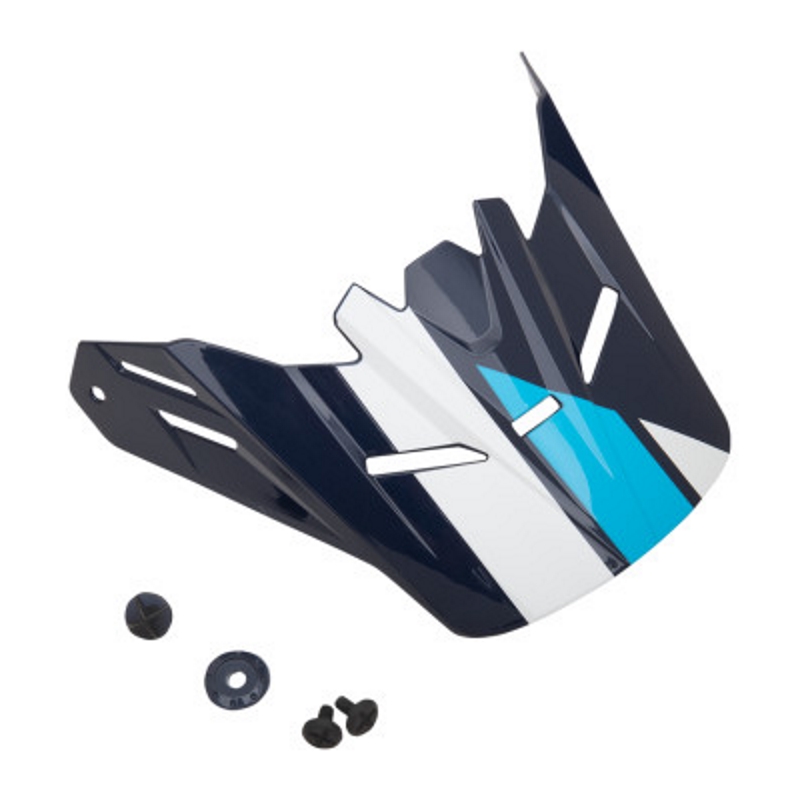 Visor Kit for Rise Evac Youth Helmets - Blue/White