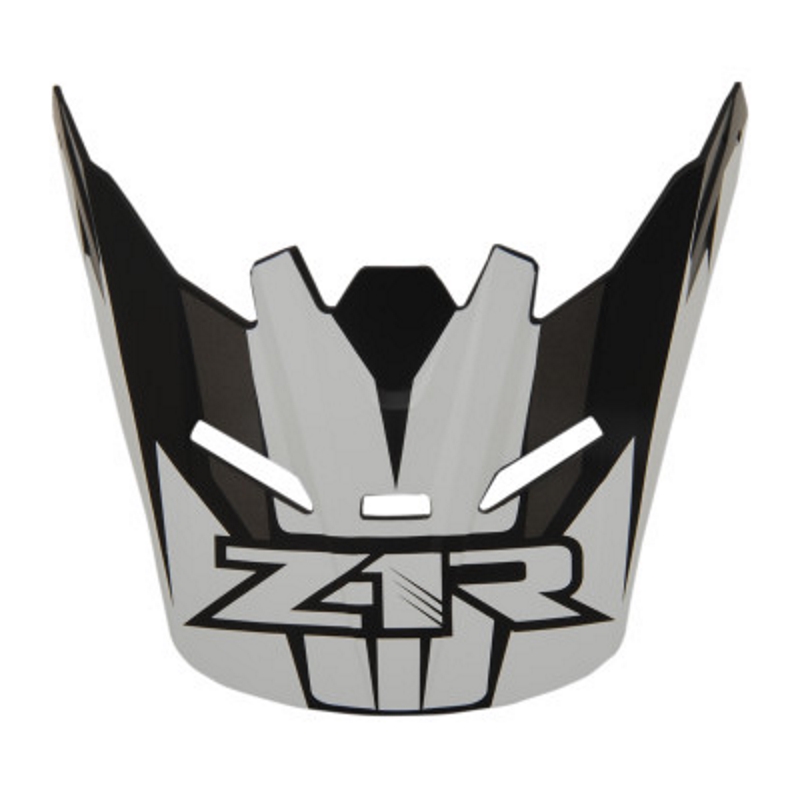 Visor Kit for Rise Ascend Youth Helmets - Matte Black/White