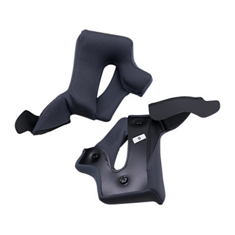 Cheek Pads for Warrant Helmets - Sm (50mm) - Black