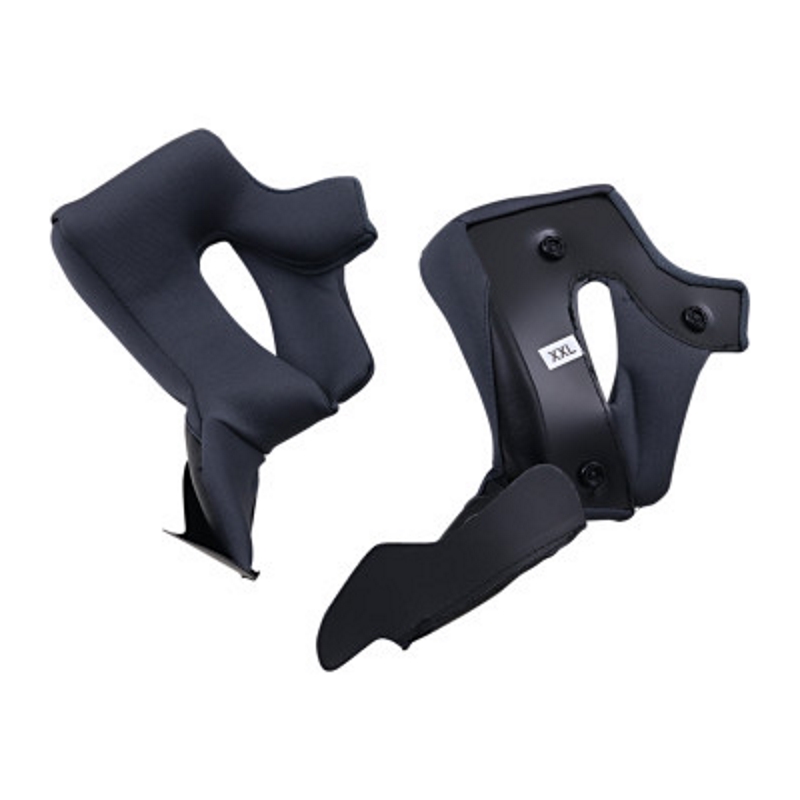 Cheek Pads for Warrant Helmets - 2XL (45mm) - Black