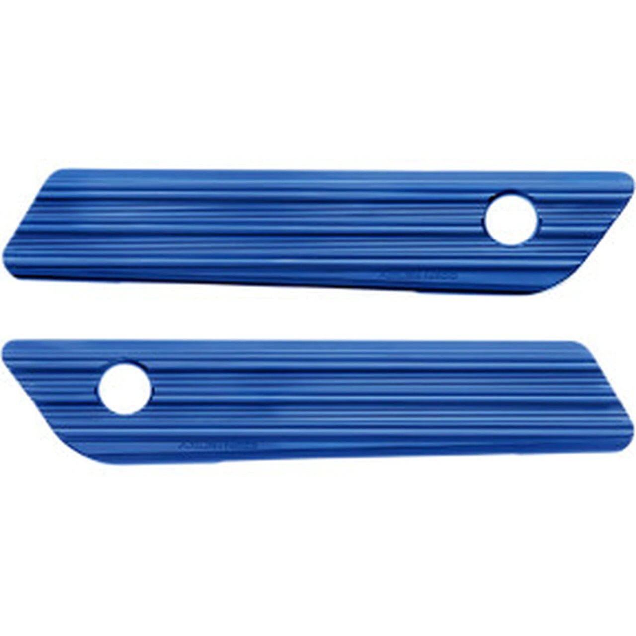Saddlebag Latch Covers - 10-Gauge - Blue