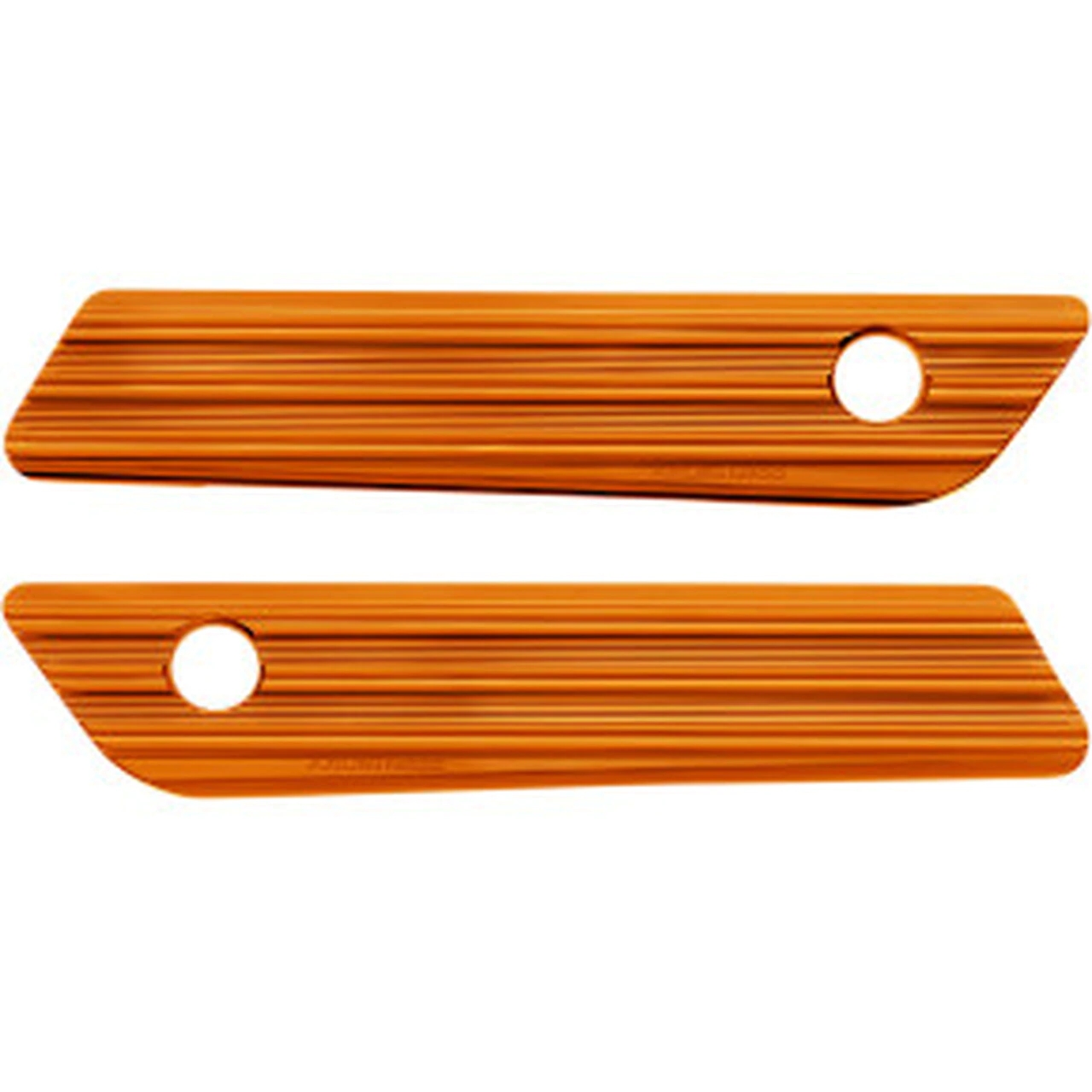 Saddlebag Latch Covers - 10-Gauge - Orange
