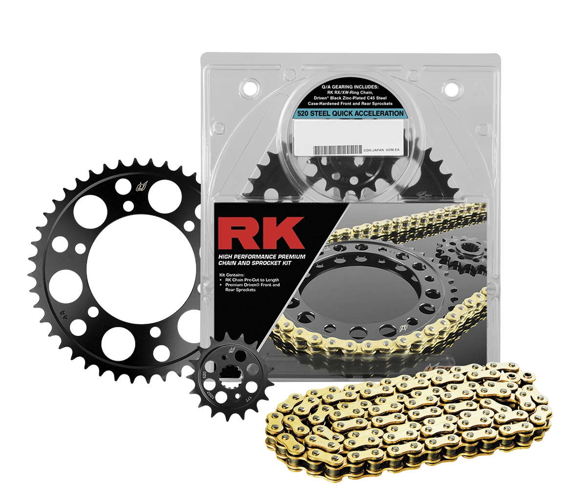 Replacement Chain And Sprocket Kit - Natural
