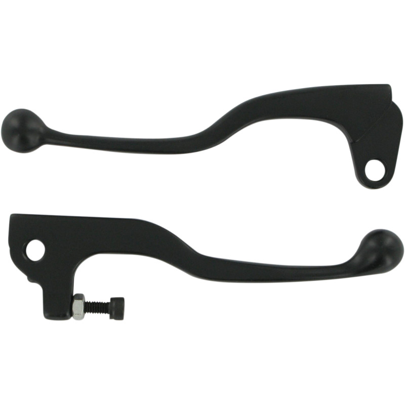 Shorty Style Power Brake Lever Set - Black