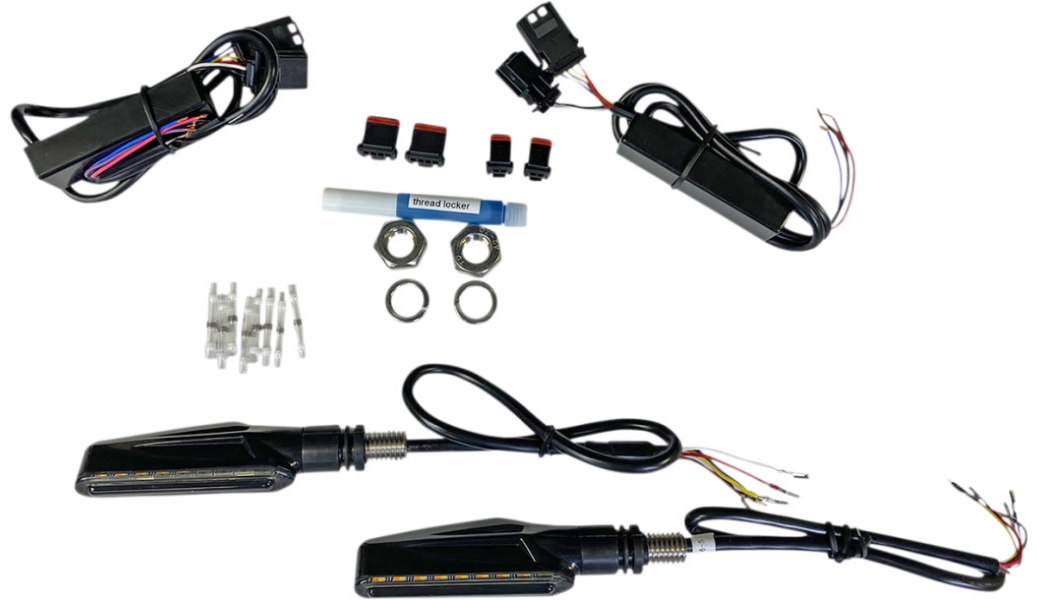 LED Mini Turn Signal - Front Amber/White LED