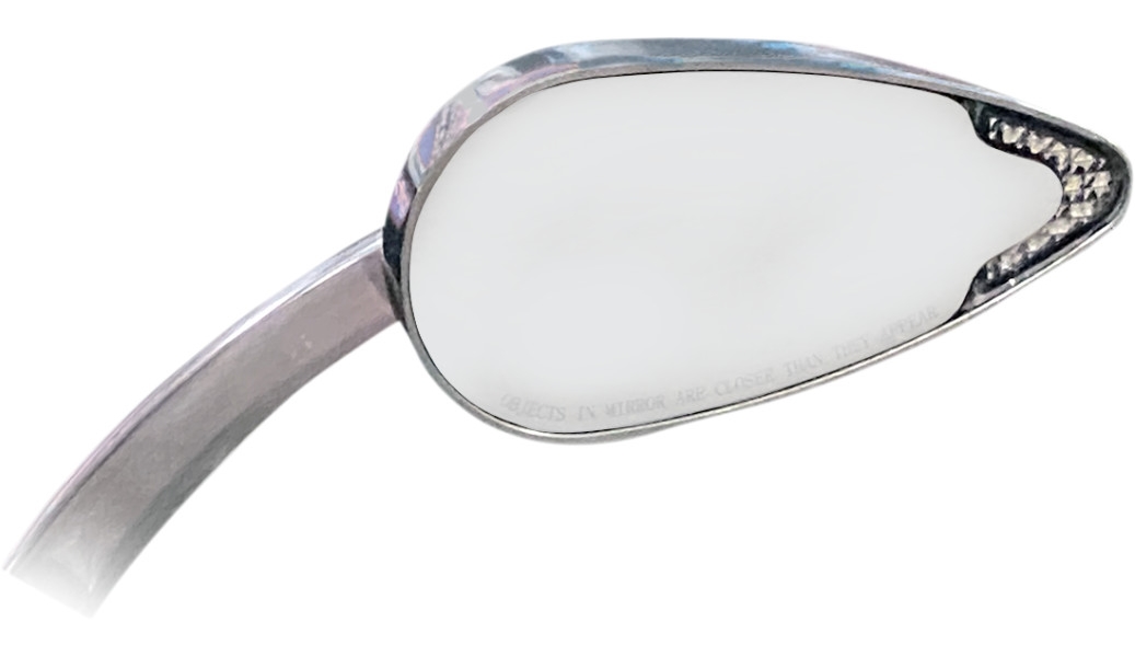 Dynamic Amber/ White Led Mirrors - Chorme