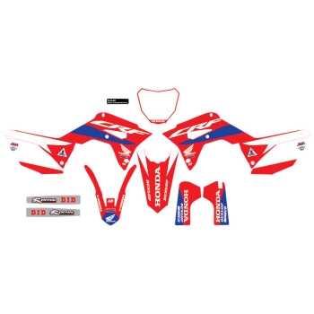 HRC Honda Complete Graphic Kit - White