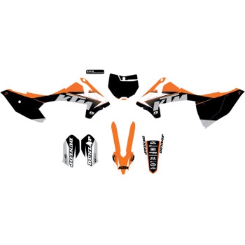 COR 9 KTM Complete Graphics Kit - Black