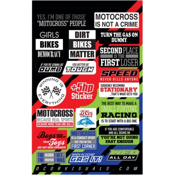 Universal Decal Sheet - MotoTalk 2 - 4mll.