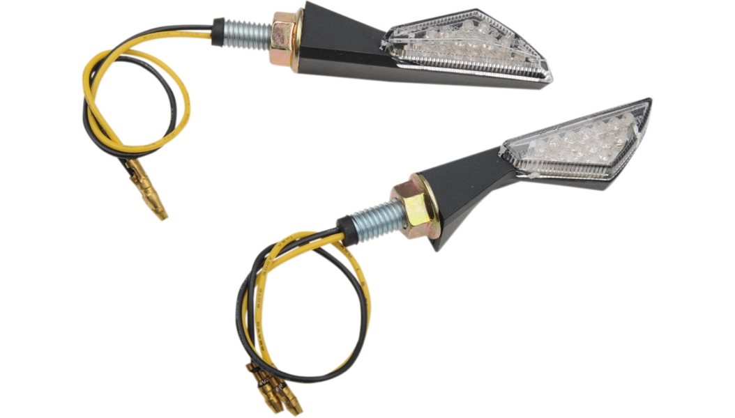 Micro Mini Led Marker Lights - Black Matte - 3-1/2in. x 3/4in.