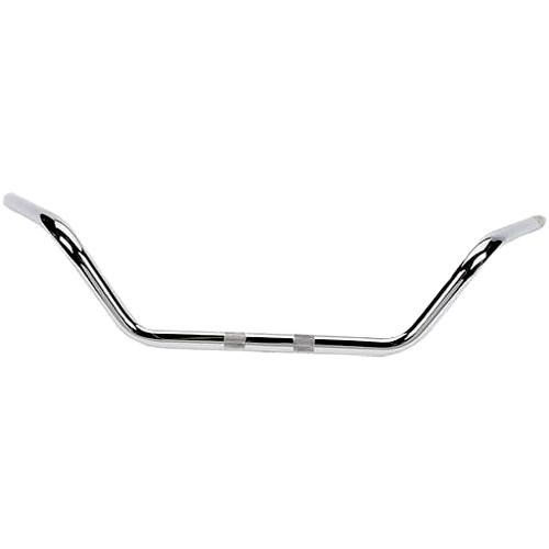 1in. Handlebar - Dresser Style - Classic Bend - Knurled - Dimpled - Chrome