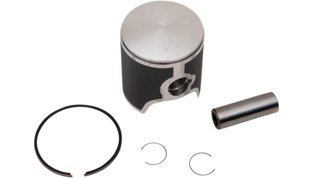 Cast Replica Piston Kit - Standard Bore 47.87mm, Standard Compression