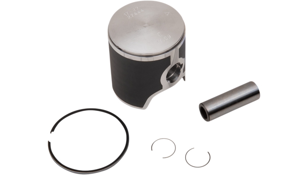 Cast Replica Piston Kit - Standard Bore 47.89mm, Standard Compression
