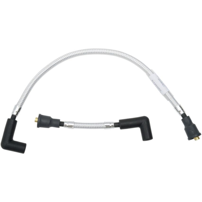 Braided Spark Plug Wires - Sterling Chromite II