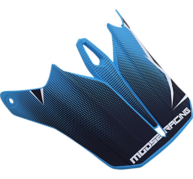 Visor for F.I. Helmets - Agroid Black/Navy