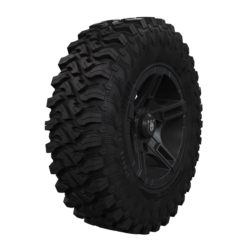 Pro Armor Flare, Pro Runner Wheel and Tire Set - 30x15 - Matte Black
