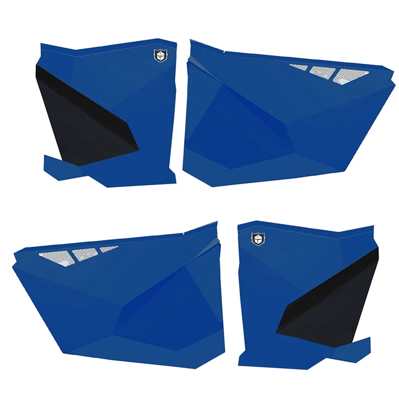 4-Seat Doors for RZR Pro R 4/XP 4 - Polaris Blue