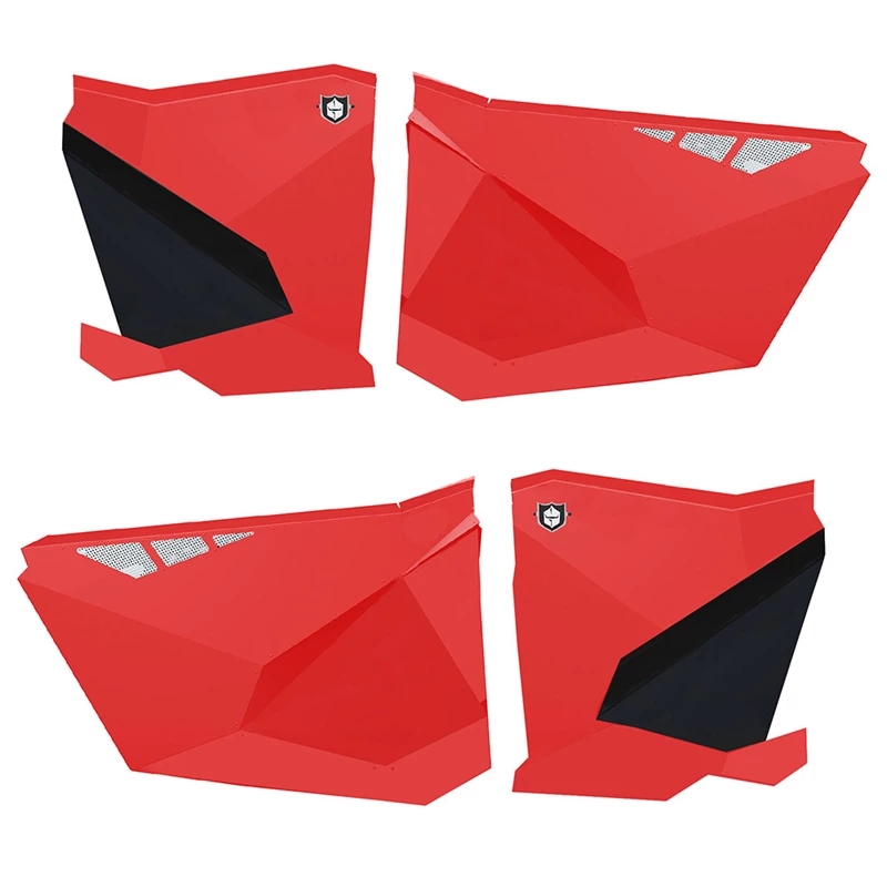 4-Seat Doors for RZR Pro R 4/XP 4 - Indy Red