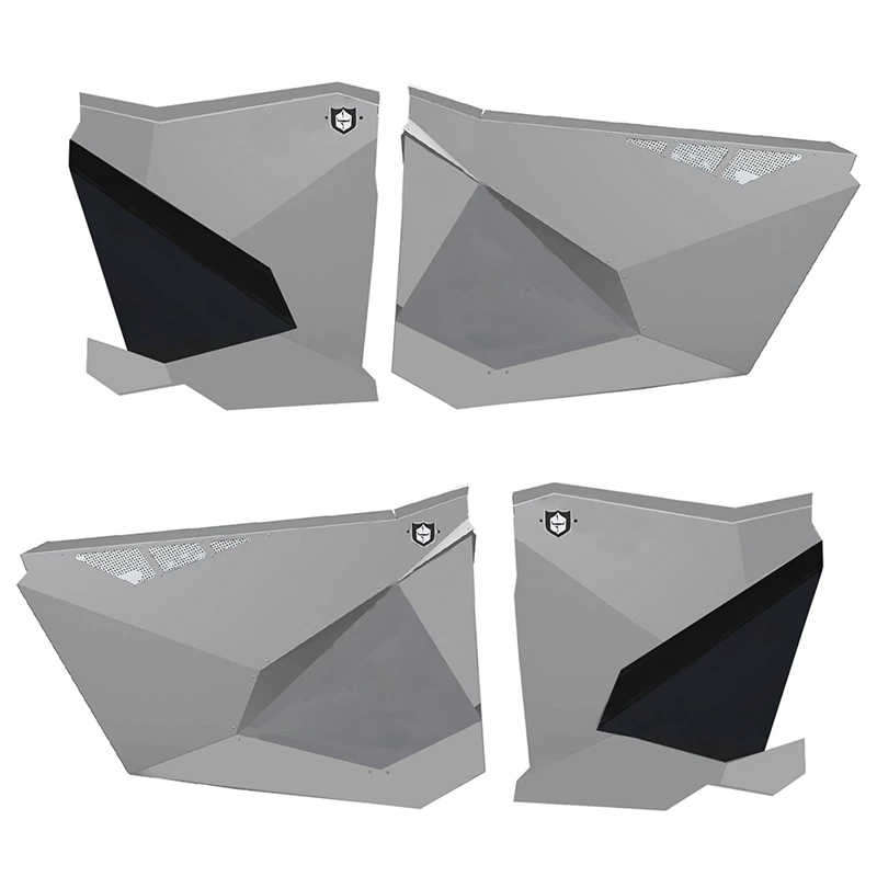 4-Seat Doors for RZR Pro R 4/XP 4 - Sparkle Silver Metallic