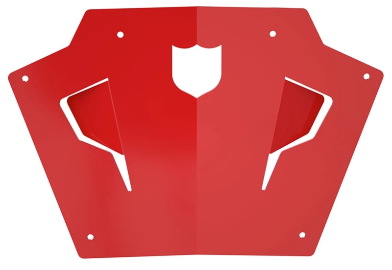 Pro XP Sport Front Skid Plate - Indy Red