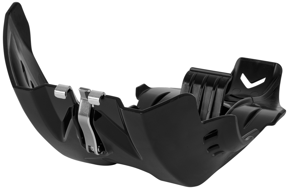Fortress Skid Plate with Link Guard - Black
