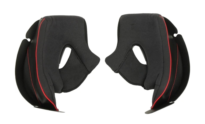Cheek Pads for F70 Helmets - 40mm - Sm/Lg