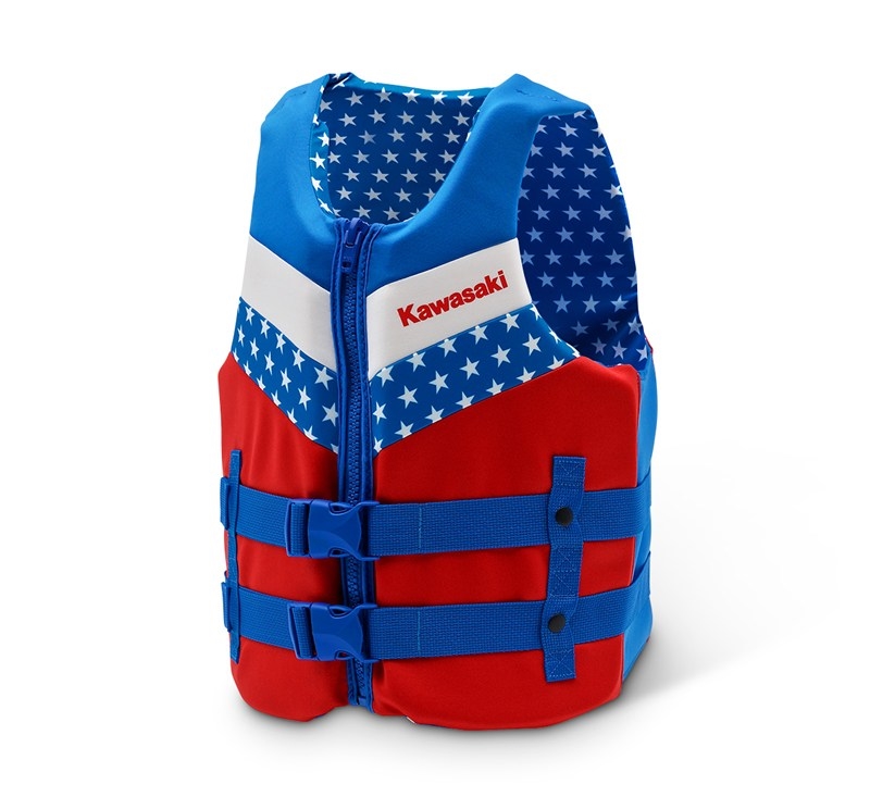 Jet Ski Stars and Stripes Neoprene Vest