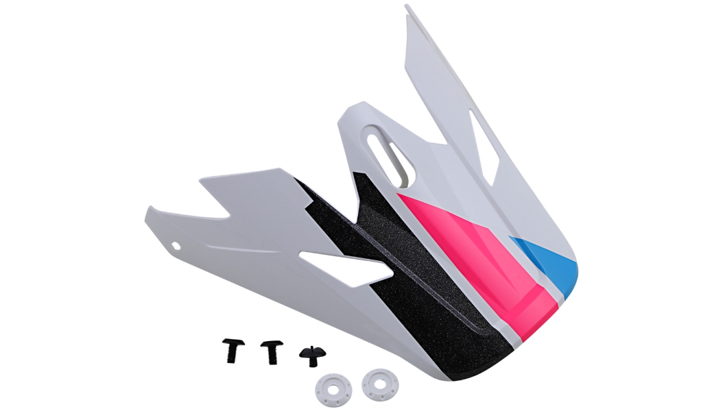 Visor for Rise Evac Helmets - White/Pink