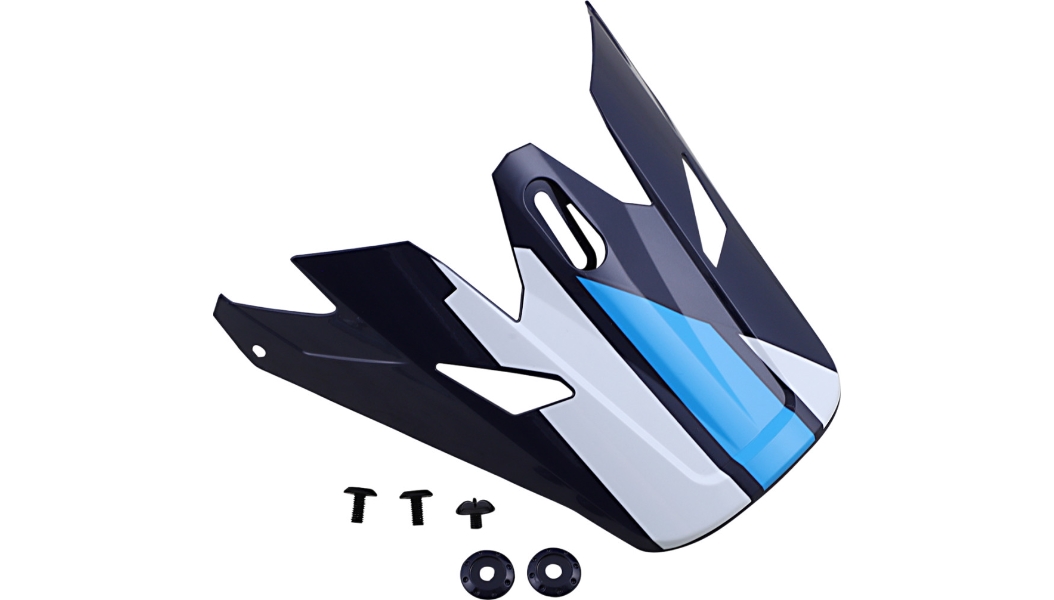 Visor for Rise Evac Helmets - Blue/White