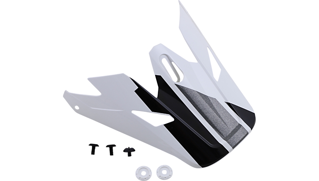 Visor for Rise Evac Helmets - White/Black