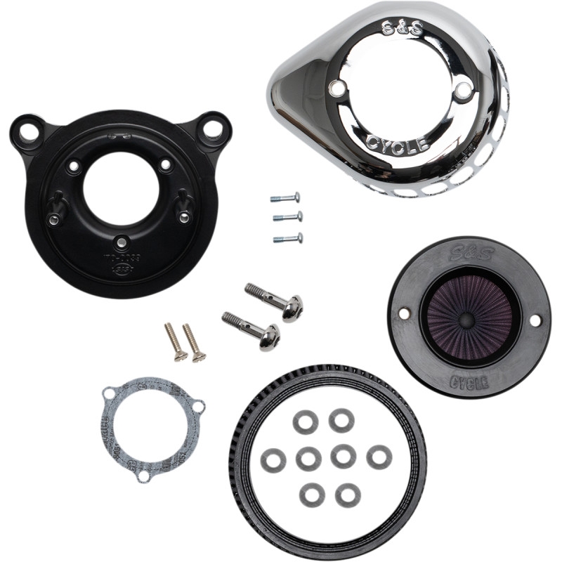 Air Stinger Stealth Air Cleaner Kit - Chrome