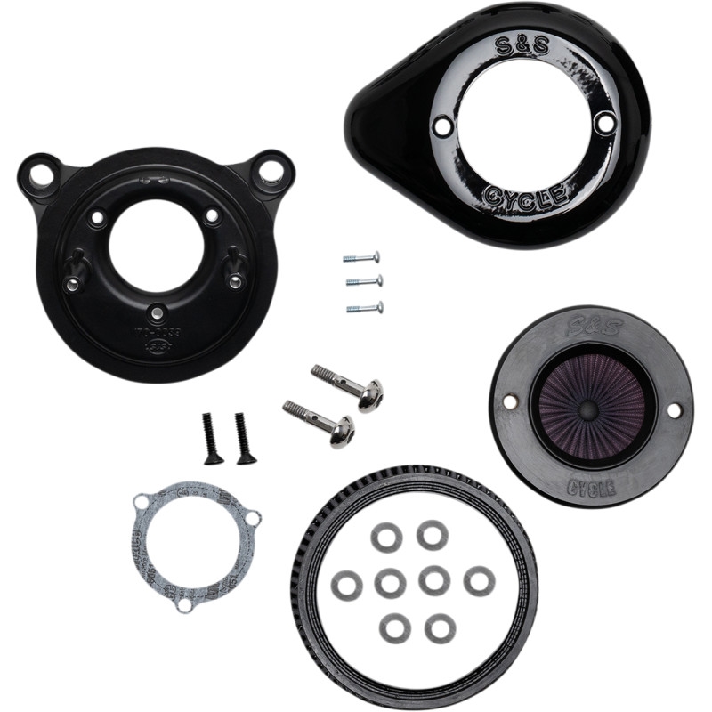 Air Stinger Stealth Air Cleaner Kit - Gloss Black