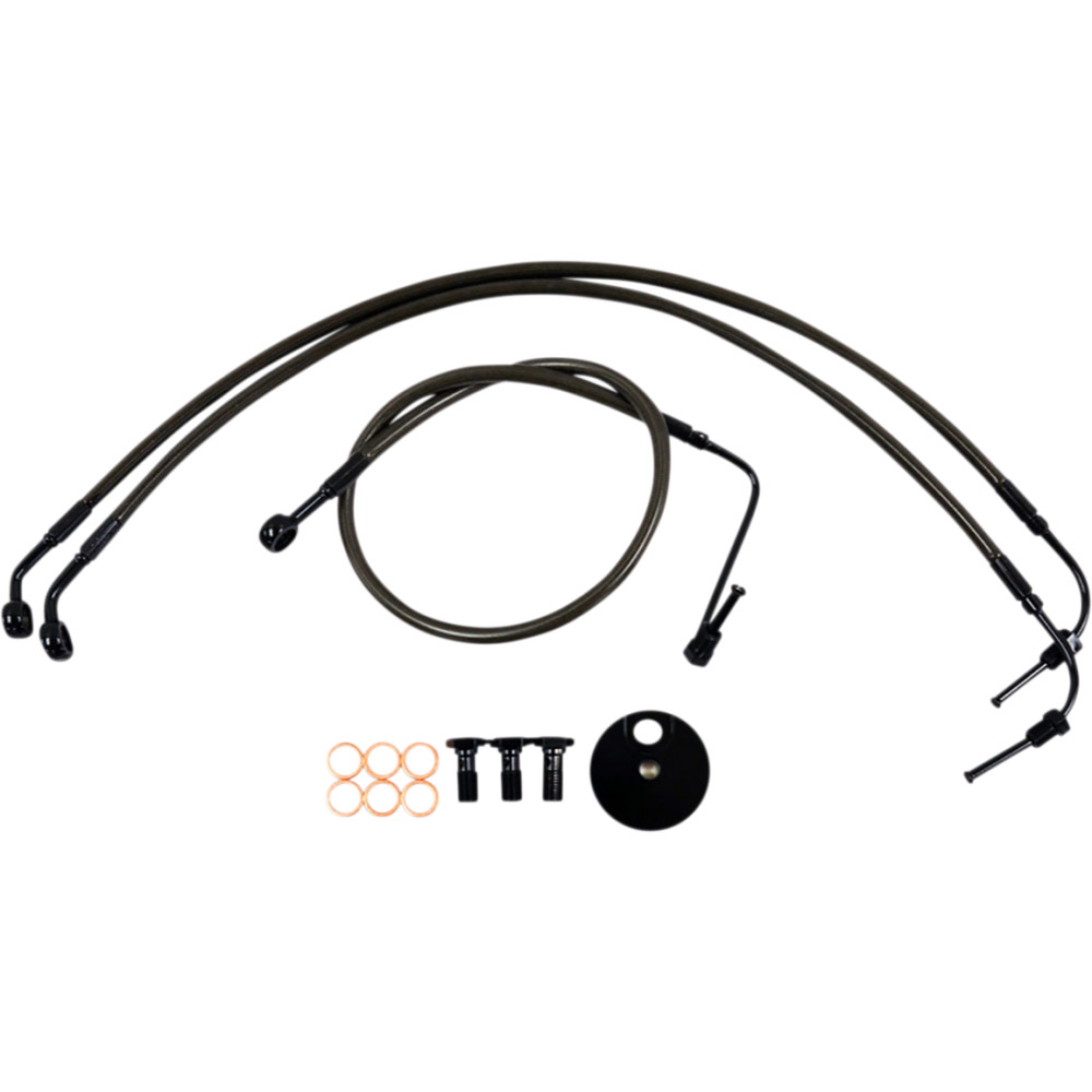 Midnight Brake Line - Mini Ape Hangers