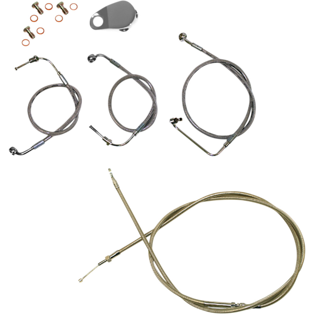 Standard Stainless Cable Kit - Mini Ape Hangers
