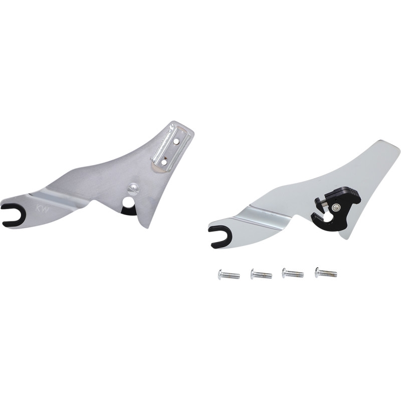 Sissy Bar Side Plates - Chrome