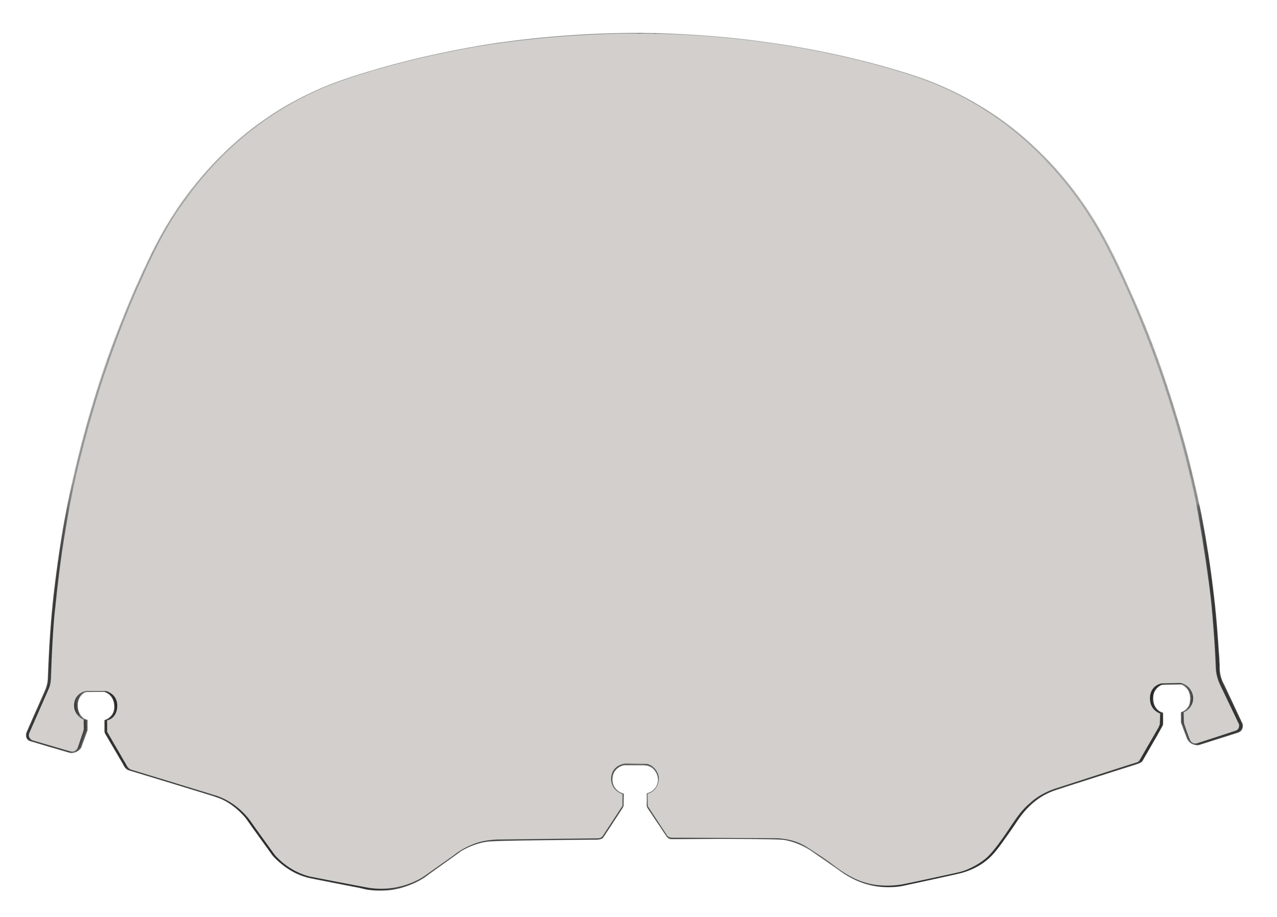 Standard Windshield - 12in. - Solar