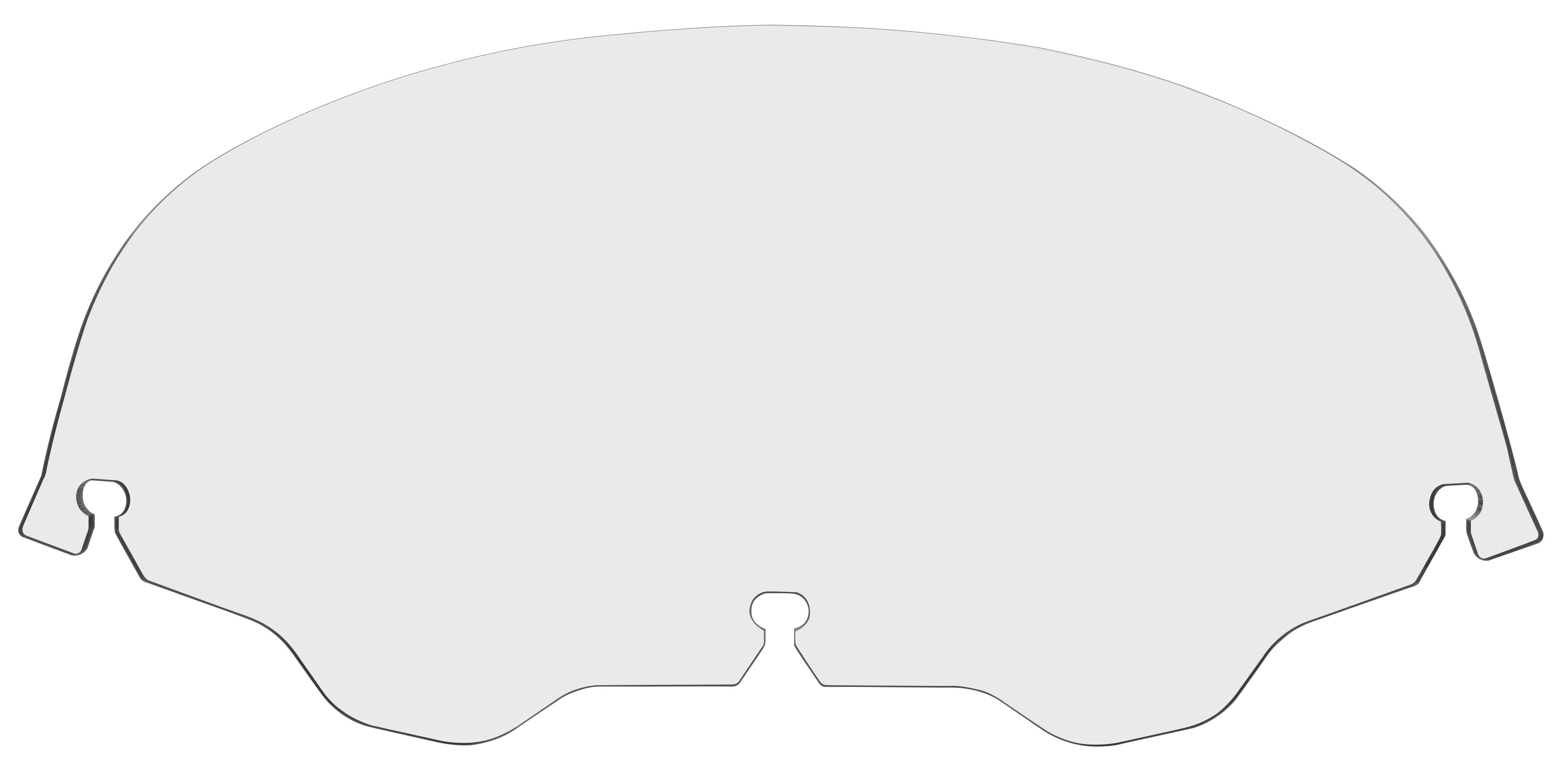 Standard Windshield - 7in. - Clear