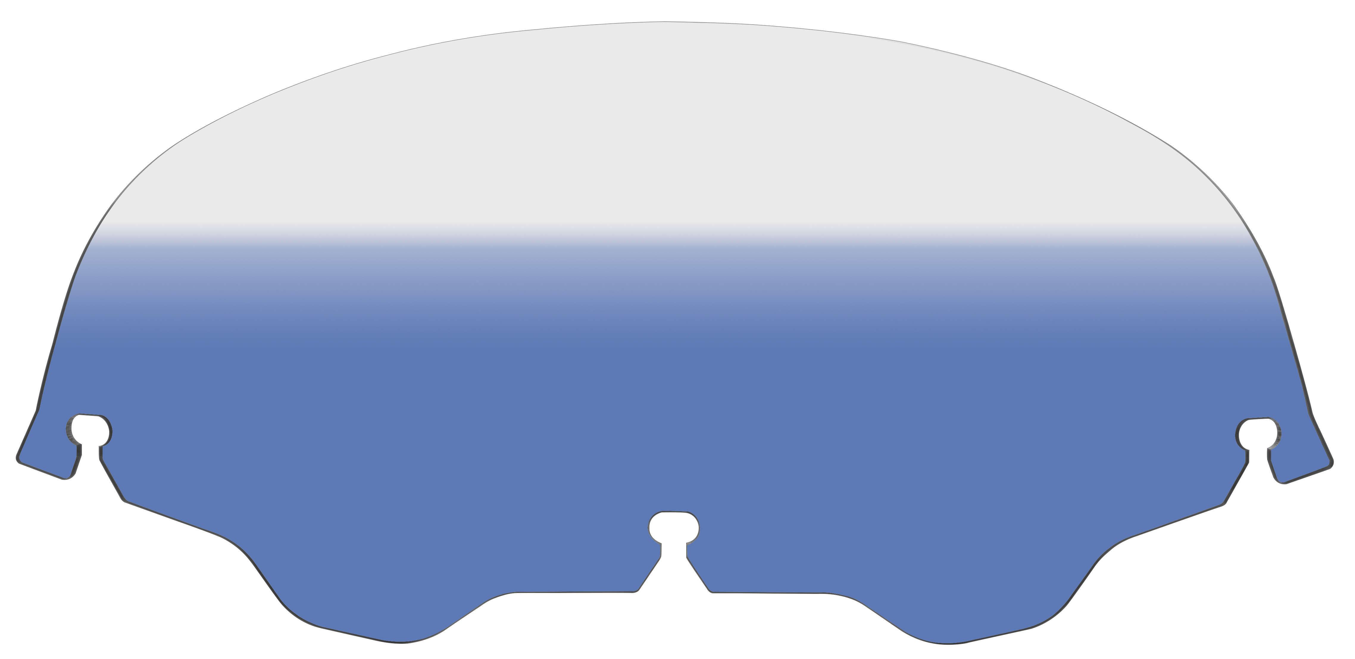 Standard Windshield - 7in. - Gradient Blue