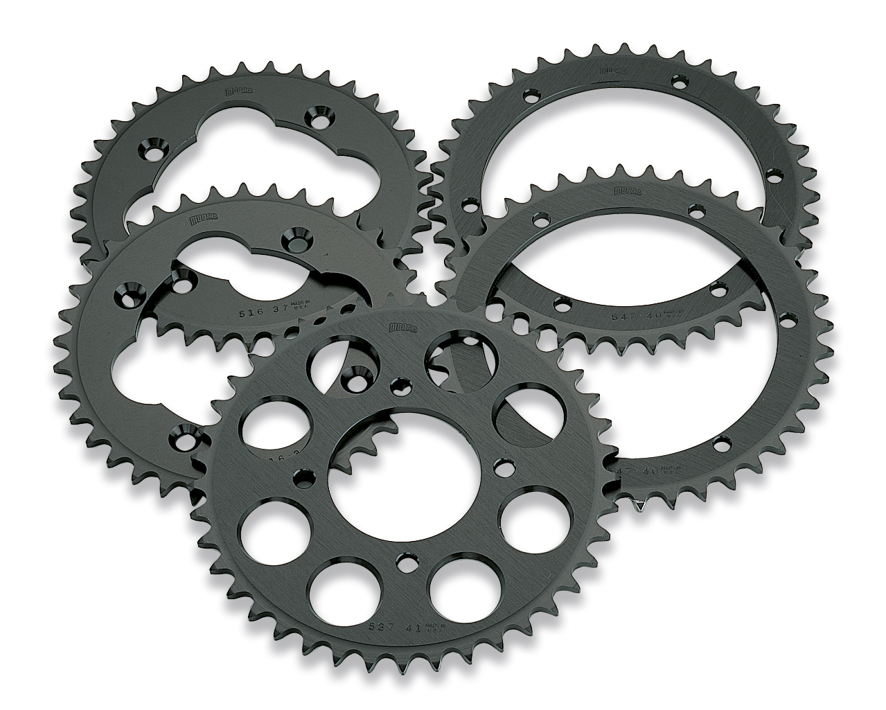 Aluminum Rear Sprocket - Black - 38T
