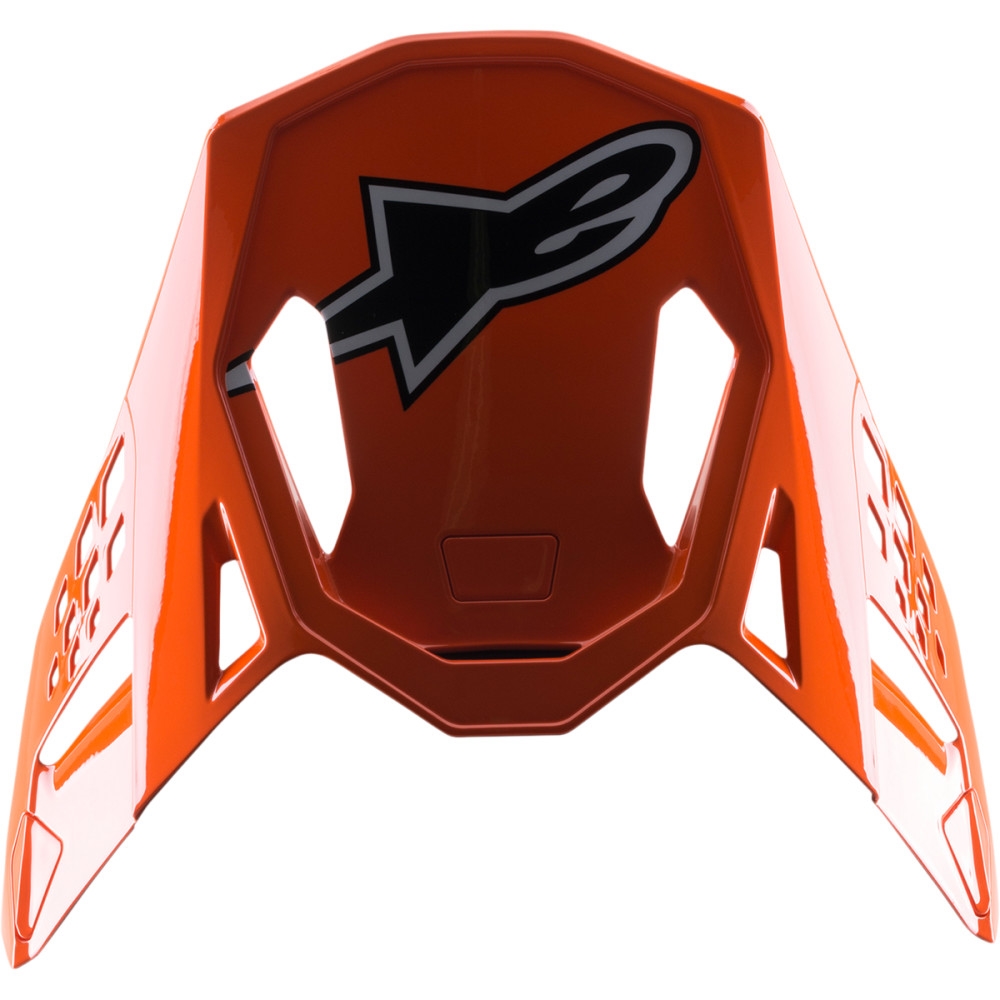 Visor for S-M8 Supertech Helmets - Factory/Black/Fluo Orange/Fluo Yellow