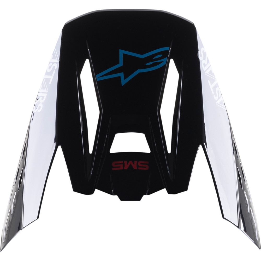 Visor for S-M5 Helmets - Bond/Black/Fluo Red/Cyan