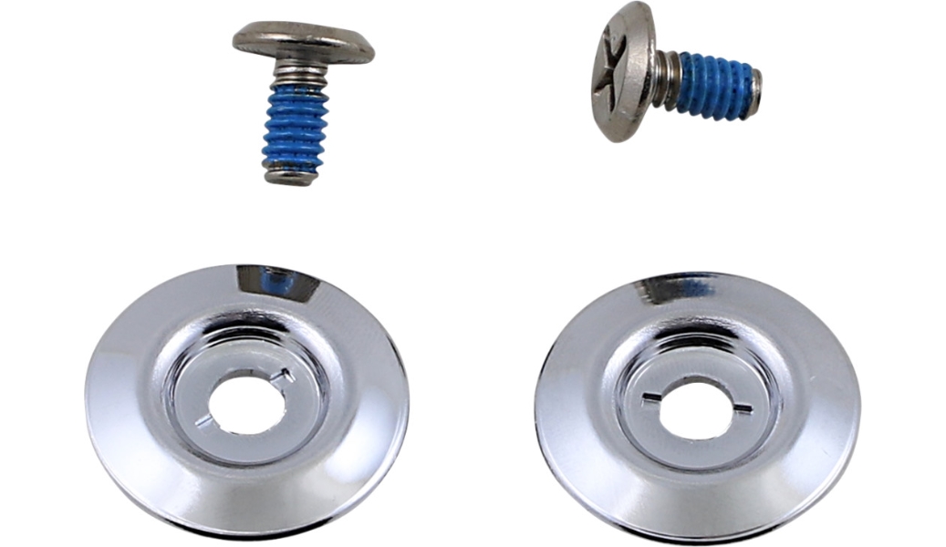 Hardware Kit for Lane Splitter/Gringo S Helmets - Chrome